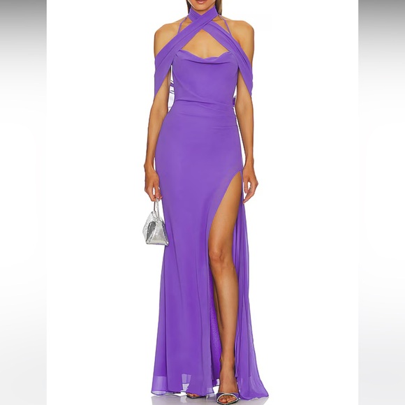 REVOLVE Purple Maxi Dress - Picture 1 of 3